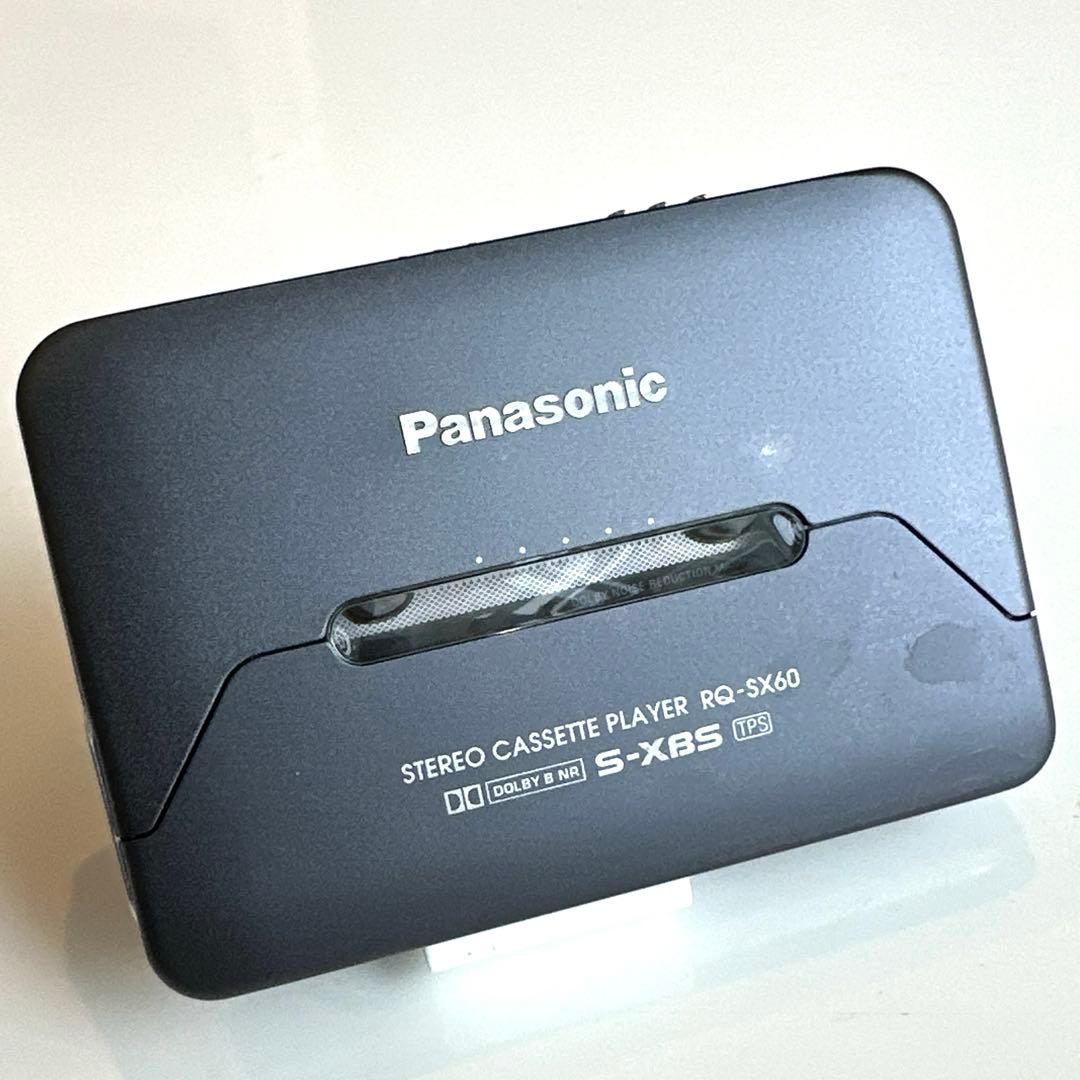 極美DE修復品】Panasonic カセットプレーヤー RQ-SX60 - メルカリ