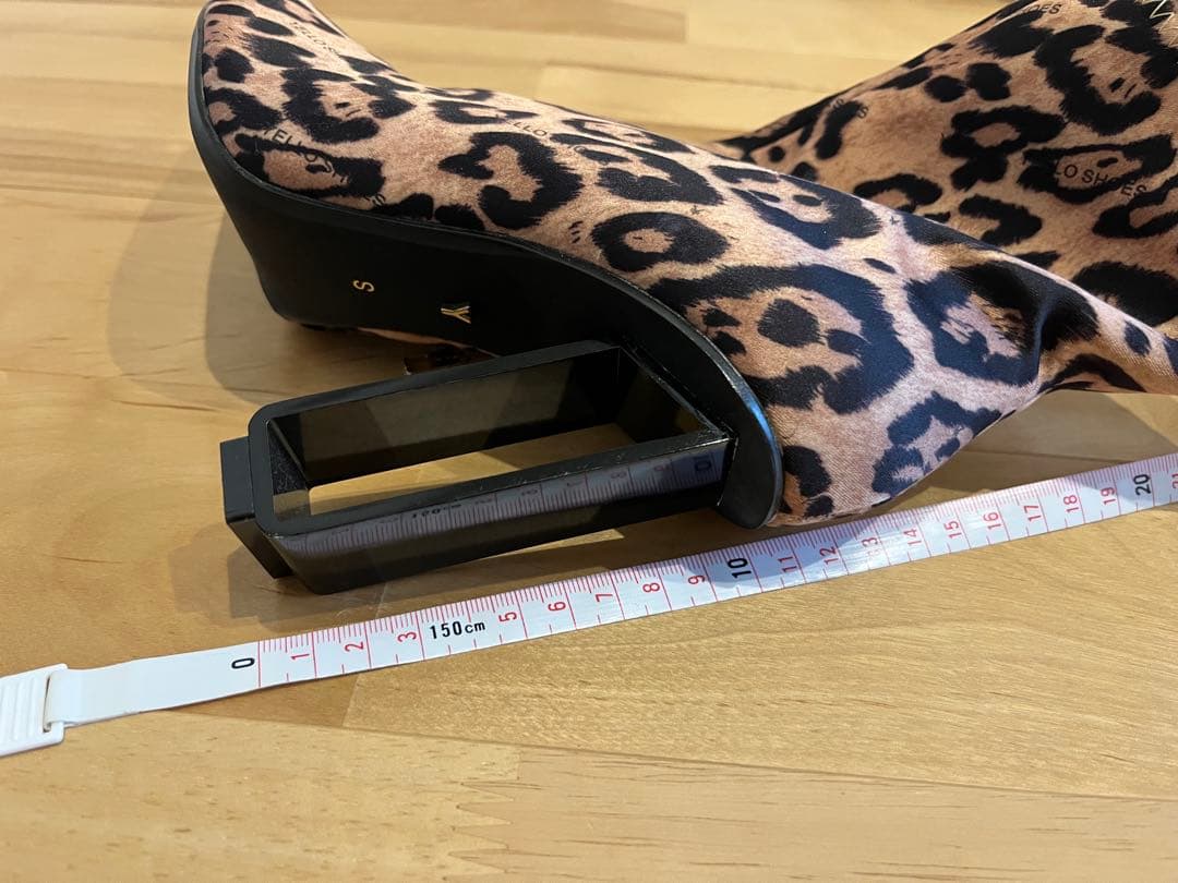 美品】YELLO ブーツ レオパード柄 - メルカリ