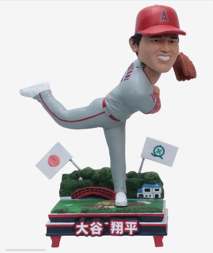 大谷翔平 ボブルヘッド 岩手 奥州市 投手ver ホームタウン 楽天市場】MLB公式【即日発送】大谷翔平 ボブルヘッド フィギュア 岩手