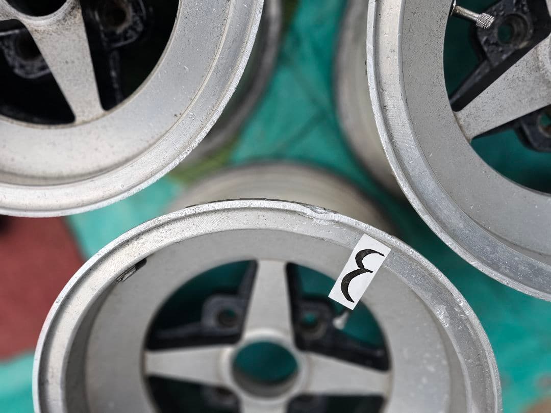 深リム WORK Equipホイール13インチ6.5j+12 7.5j+8