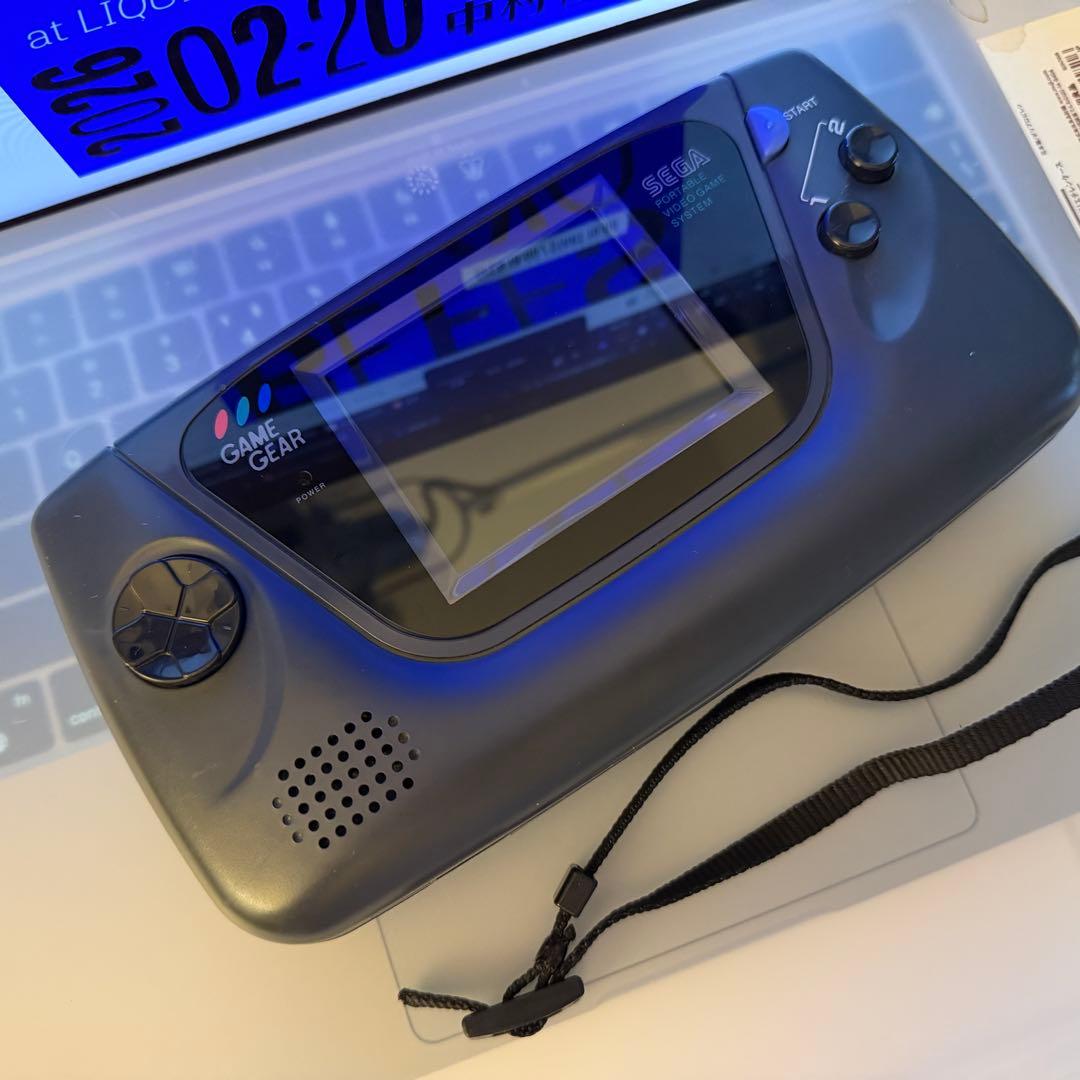 極美品！【IPS液晶化！】usbc給電ゲームギア GAME GEAR動作品長寿命