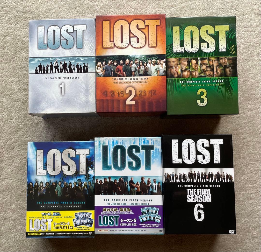 LOST コンプリートBOX　シーズン1～6 全巻セット DVD　海外ドラマ Amazon.com: Lost: Season 1-6 [DVD] : Movies & TV
