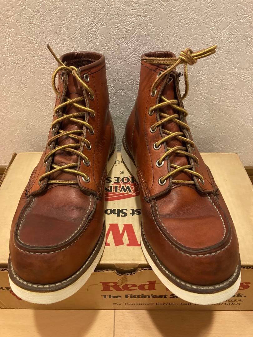 91年 ベロ裏 半円犬タグ US8E レッドウィング アイリッシュセッター