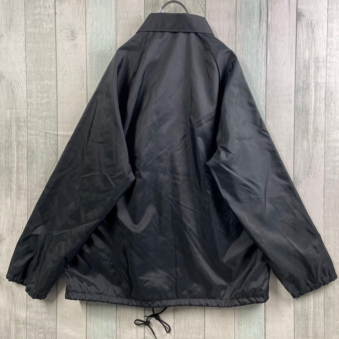 古着 90s コーチジャケット USA ナイロン XL ブラック - メルカリ