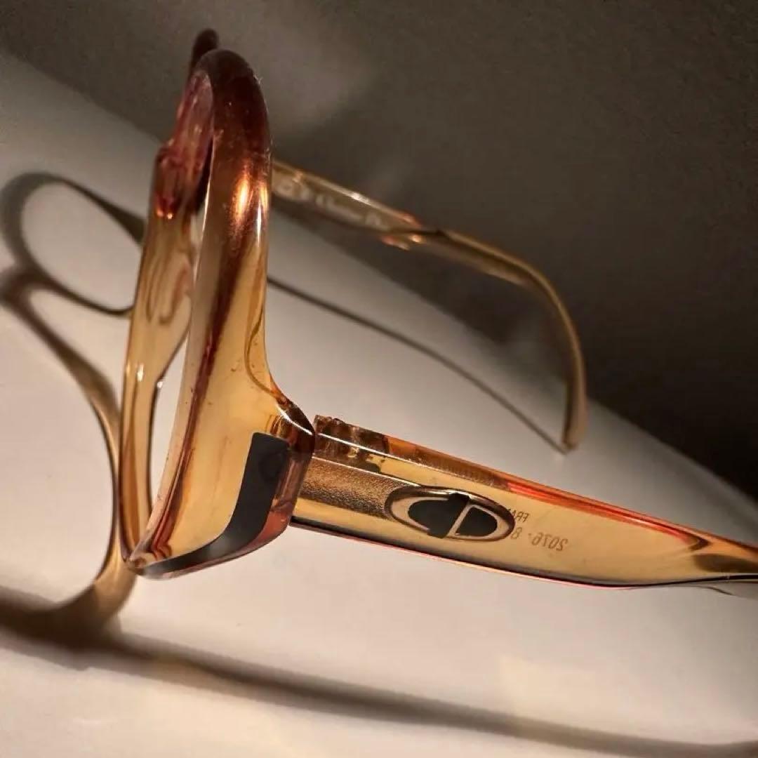 80s Vintage クリスチャン ディオール メガネフレーム オプチル製