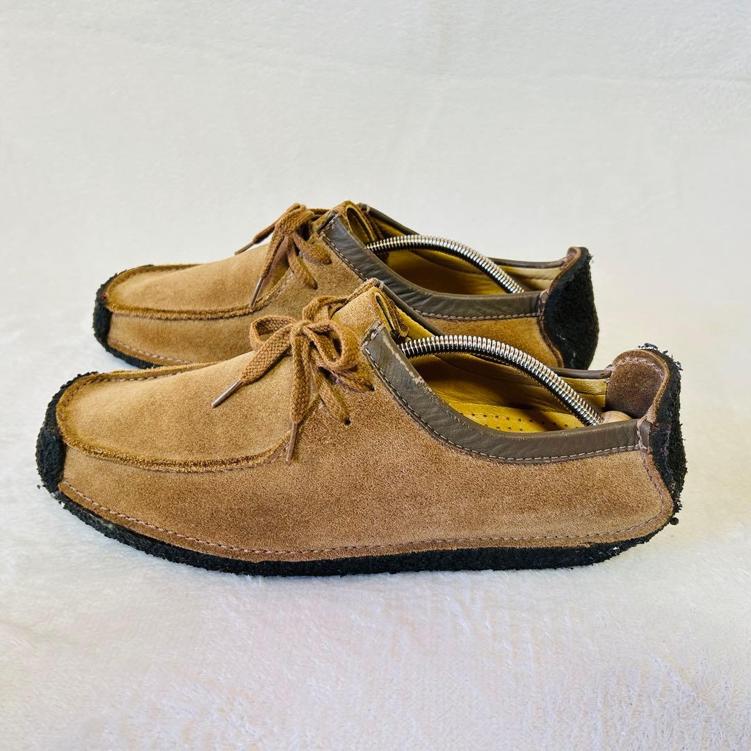 CLARKSクラークス ナタリー オークウッドスエード UK7 1/2 CLARKS