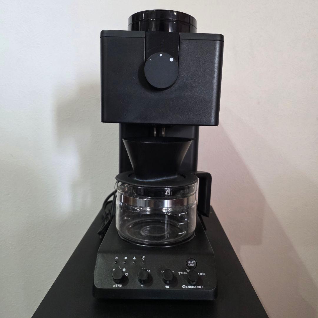 ツインバード TWINBIRD コーヒーメーカー CM-D457 2018年製 レンタル] ツインバード 全自動コーヒーメーカー CM-D457 [容量3杯