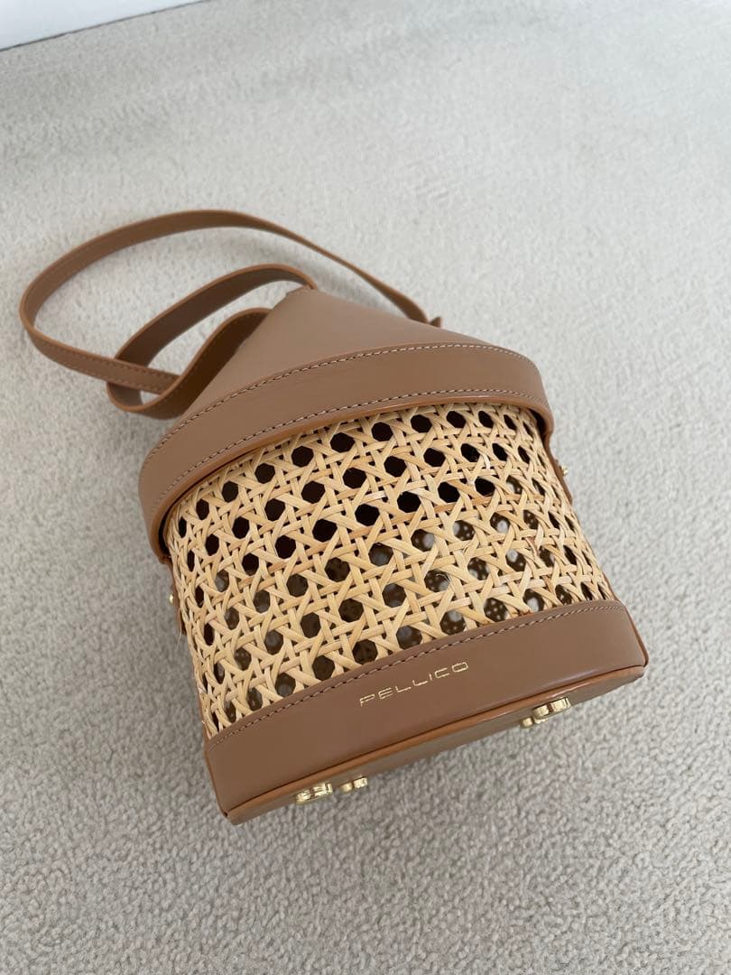 PELLICO（ペリーコ）ジオストラ かごバッグ【注意喚起読むの必須