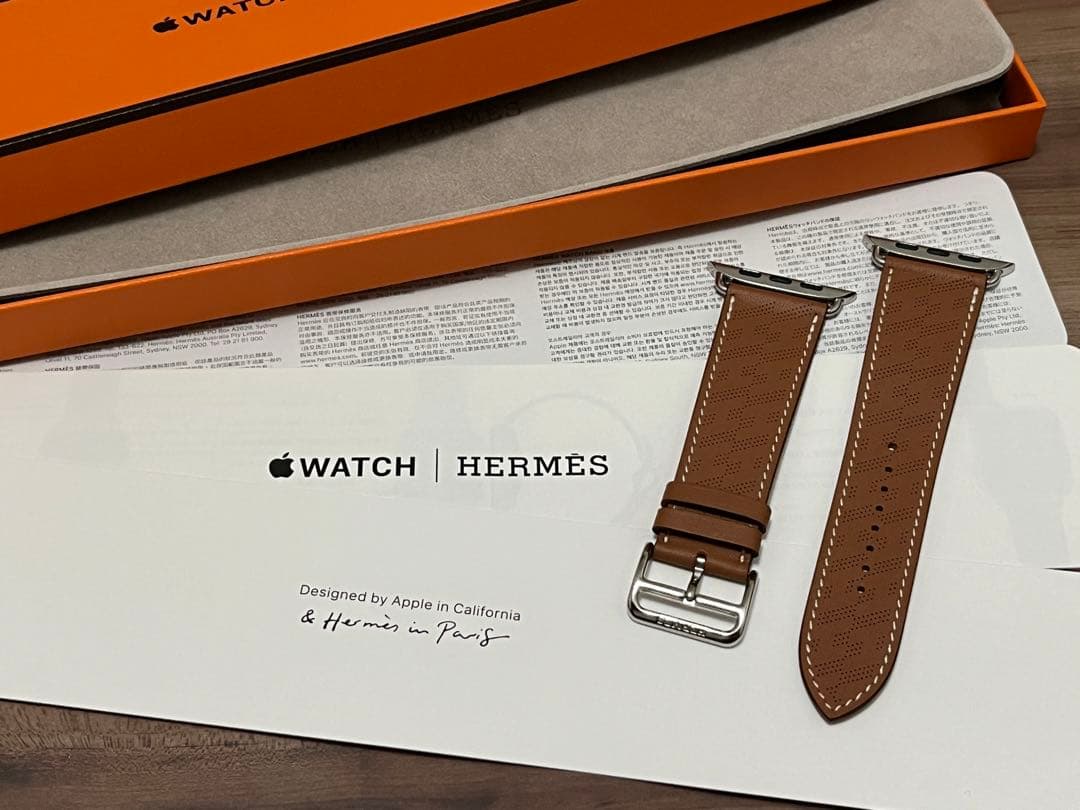 #450 Apple Watch -HERMES- H・ディアゴナル ゴールド