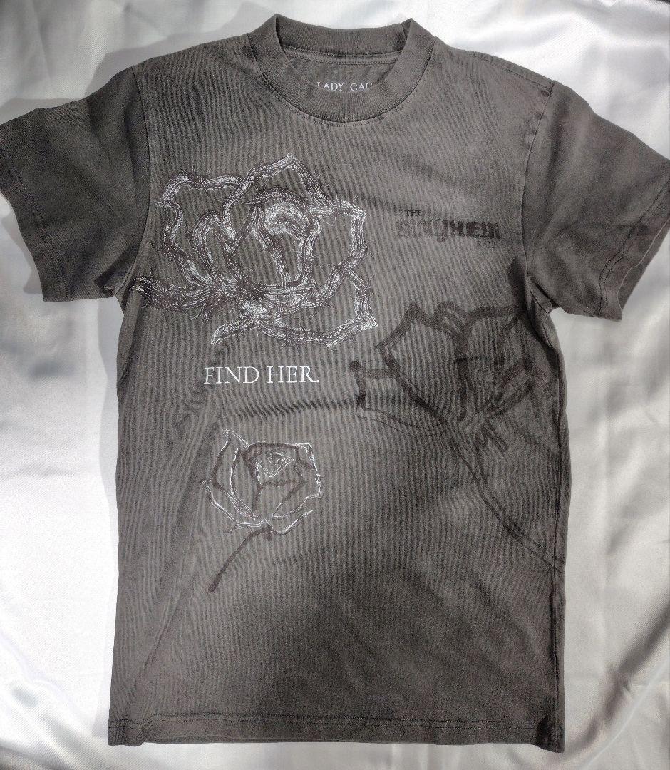 レディガガ LADY GAGA MAYHEM ツアーTシャツグレー S - メルカリ
