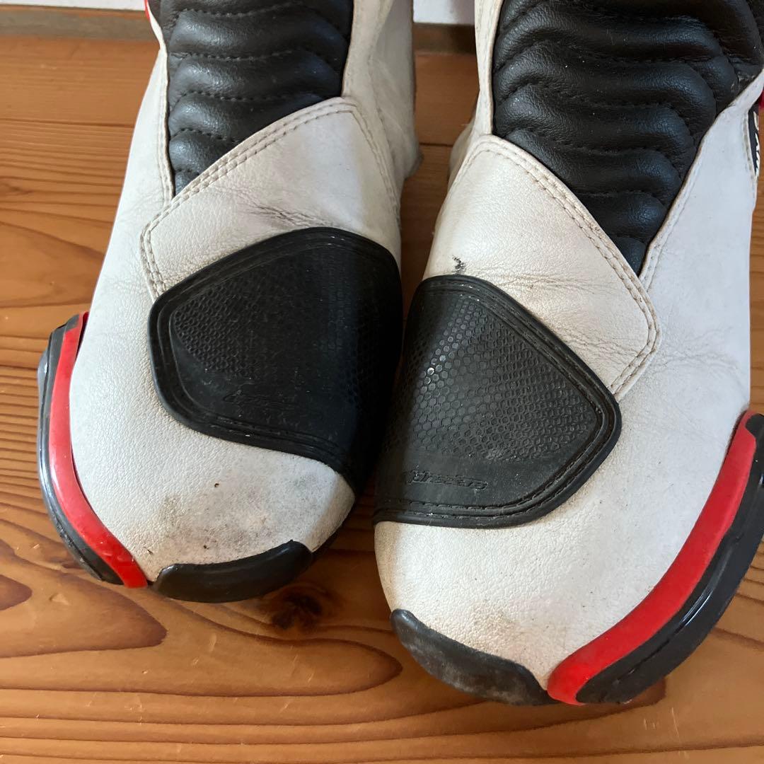 Alpinestars バイクブーツ 26.5cm 赤白黒