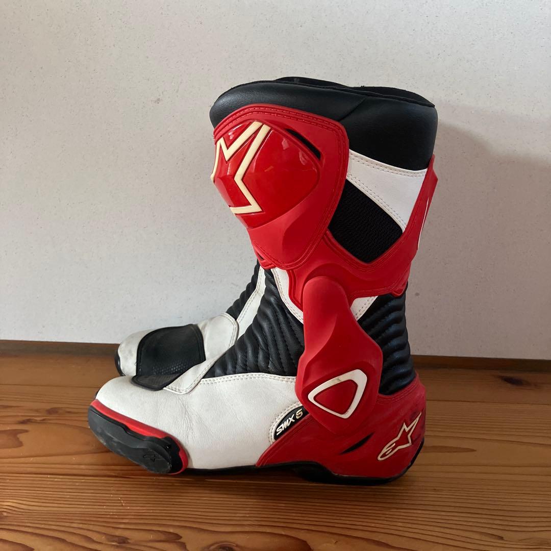 Alpinestars バイクブーツ 26.5cm 赤白黒