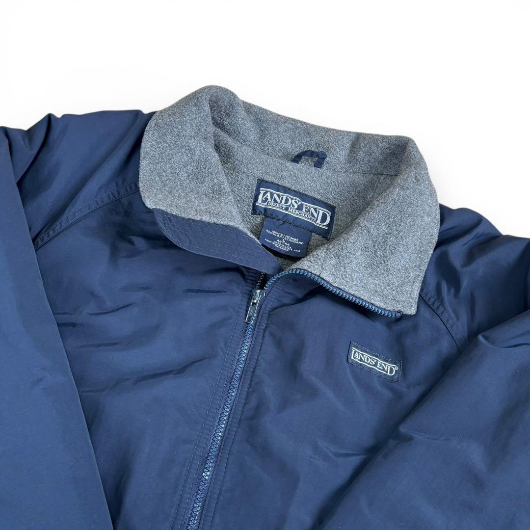 90s USA製 Lands' Endウォームアップジャケット - メルカリ