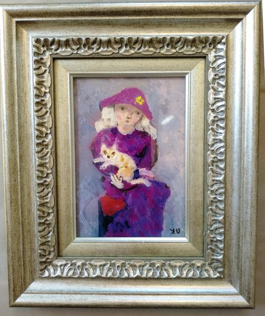 臼井幸彦、油彩画「デボラ」、FSM 臼井幸彦、油彩画「デボラ」、FSM - メルカリ