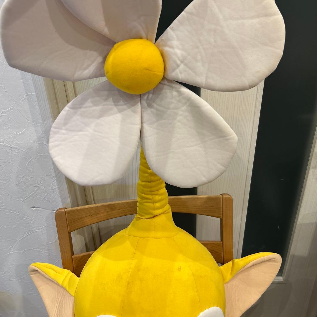 レア ピクミン 巨大ぬいぐるみ 黄ピクミン 2001年 オオイケ 任天堂