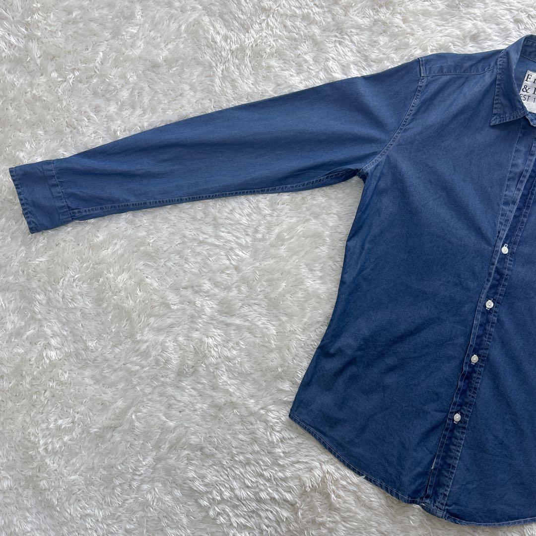 フランク&アイリーン シャンブレーシャツ バリー デニムシャツ