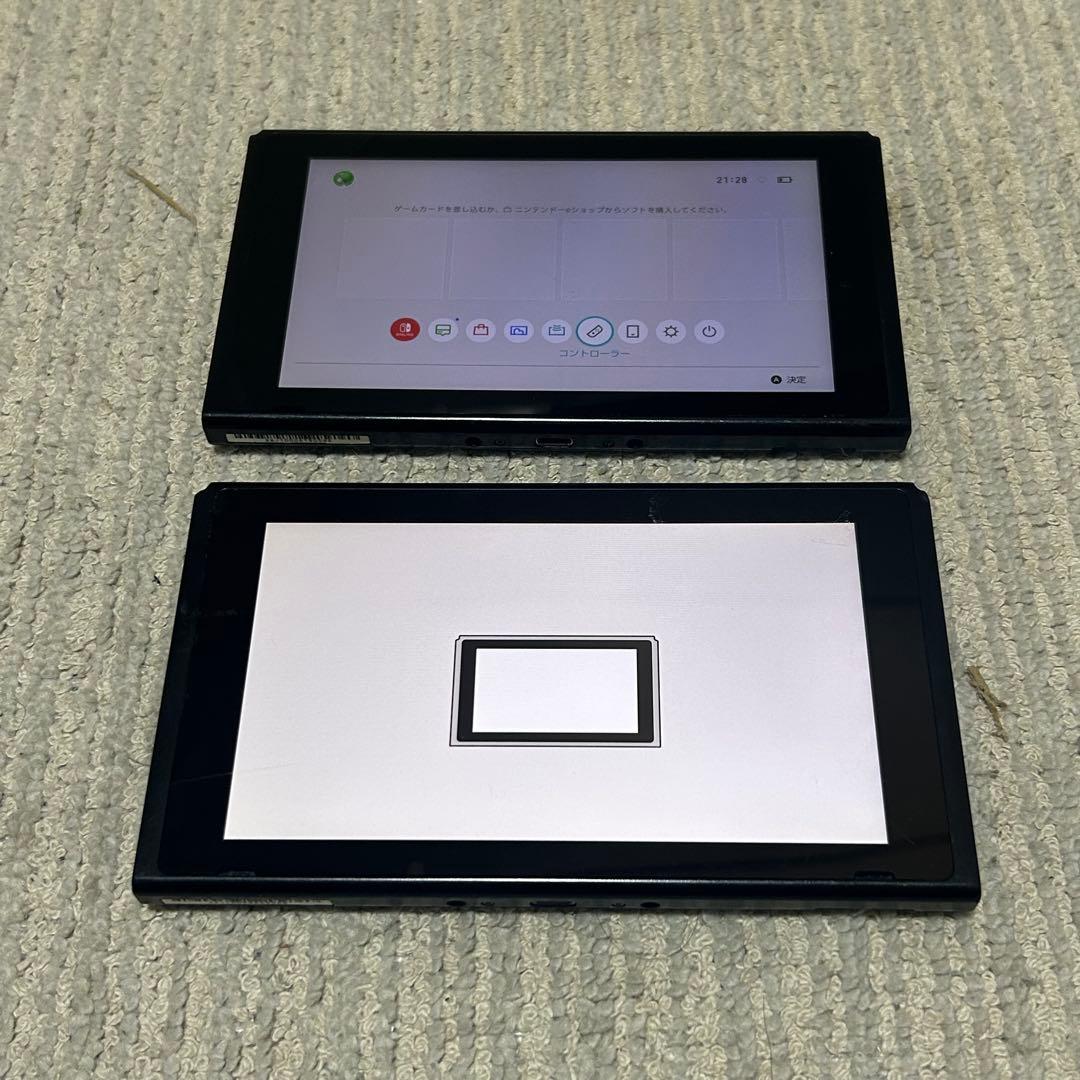Nintendo Switch 本体のみ 2台セット 動作未確認 ジャンク Nintendo Switch 本体のみ 3台セット 動作未確認 ジャンク