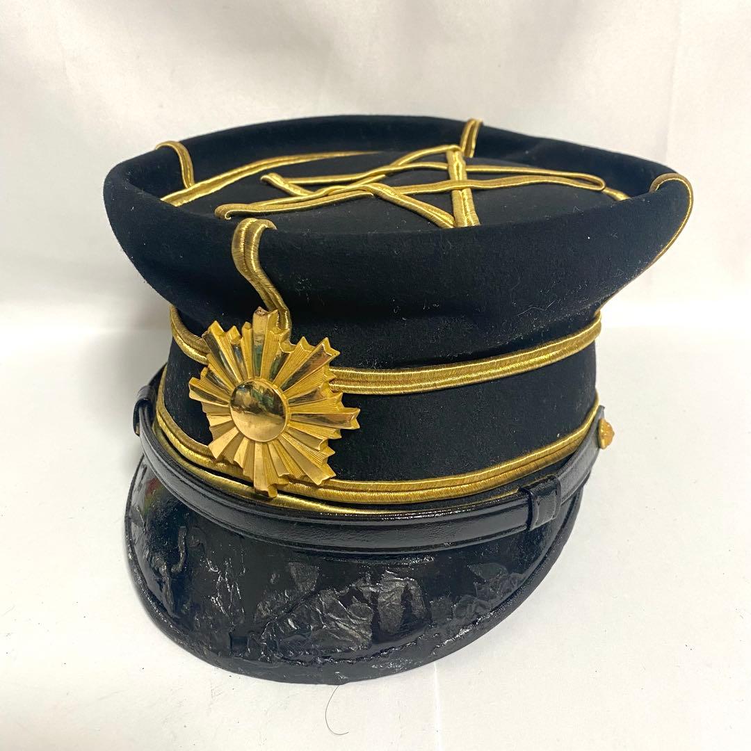 大日本帝国陸軍 大礼帽 制帽 旧日本軍 陸軍 アンティーク 軍帽 - メルカリ