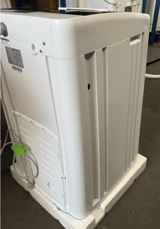 中古 全自動洗濯機 5.5kg 縦型洗濯機 乾燥機能 コンパクト 小型 ホワイト