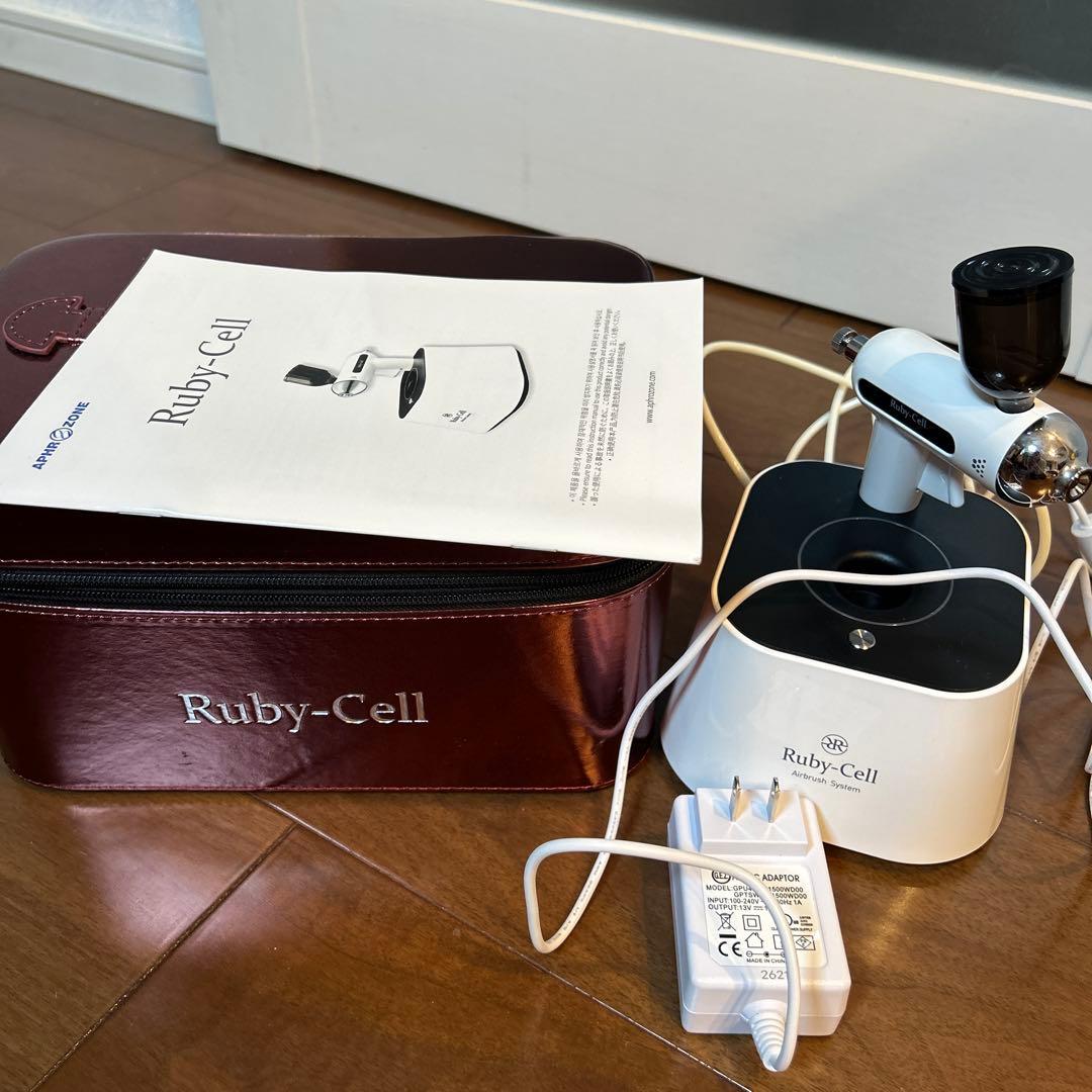 Ruby-Cell エアブラシ式美容器　ルビーセル Amazon.co.jp: ルビーセルエアブラシシステム用RUBY-CELL独自の集中型