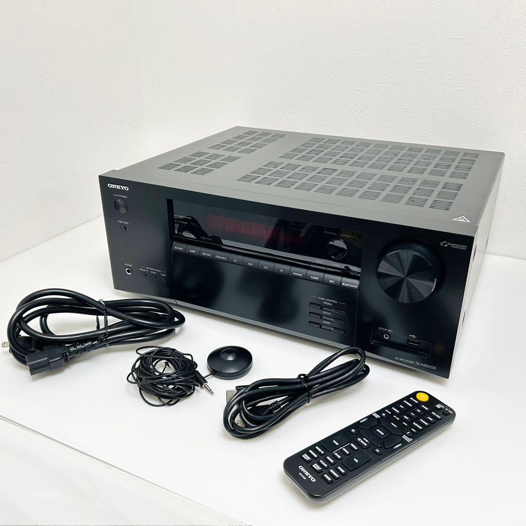 使用少 美品 ONKYO AVレシーバー TX-NR6100 ブラック アンプ Amazon.co.jp: ONKYO TX-NR6100 ブラック 7.2-Channel THX Certified