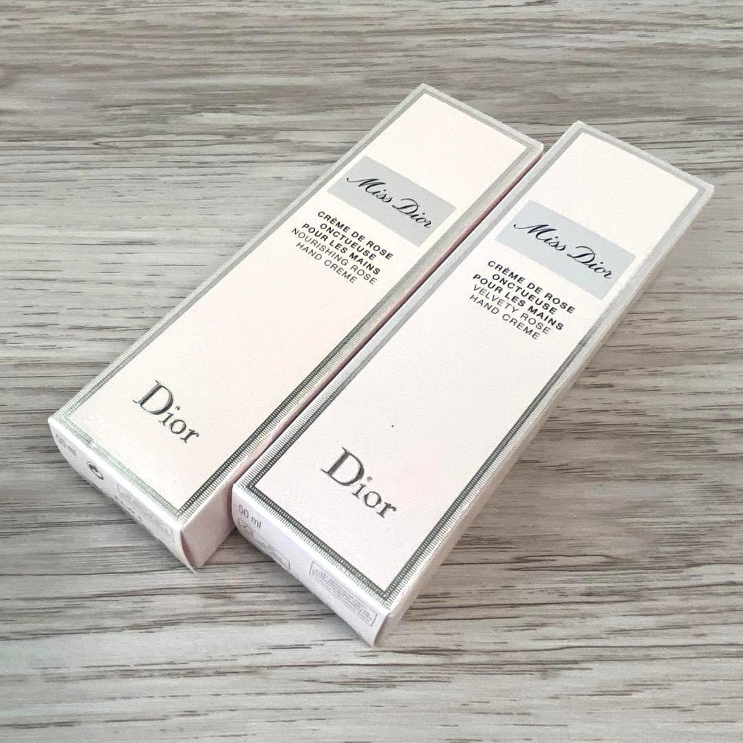 ◆未使用◎Dior　ミス ディオール ハンド クリーム 50ml 2本 DIOR】 ミス ディオール ハンド クリーム - フレグランス