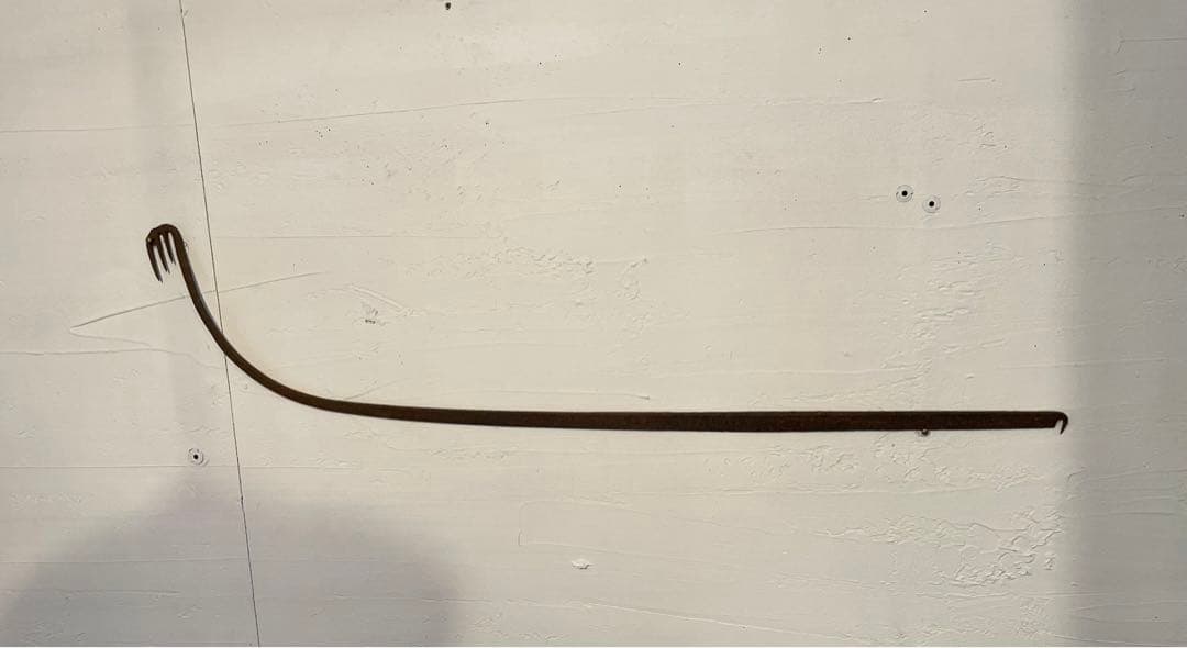 うなぎ掻き 古民具 民藝 骨董 アンティーク 古道具 アート - メルカリ