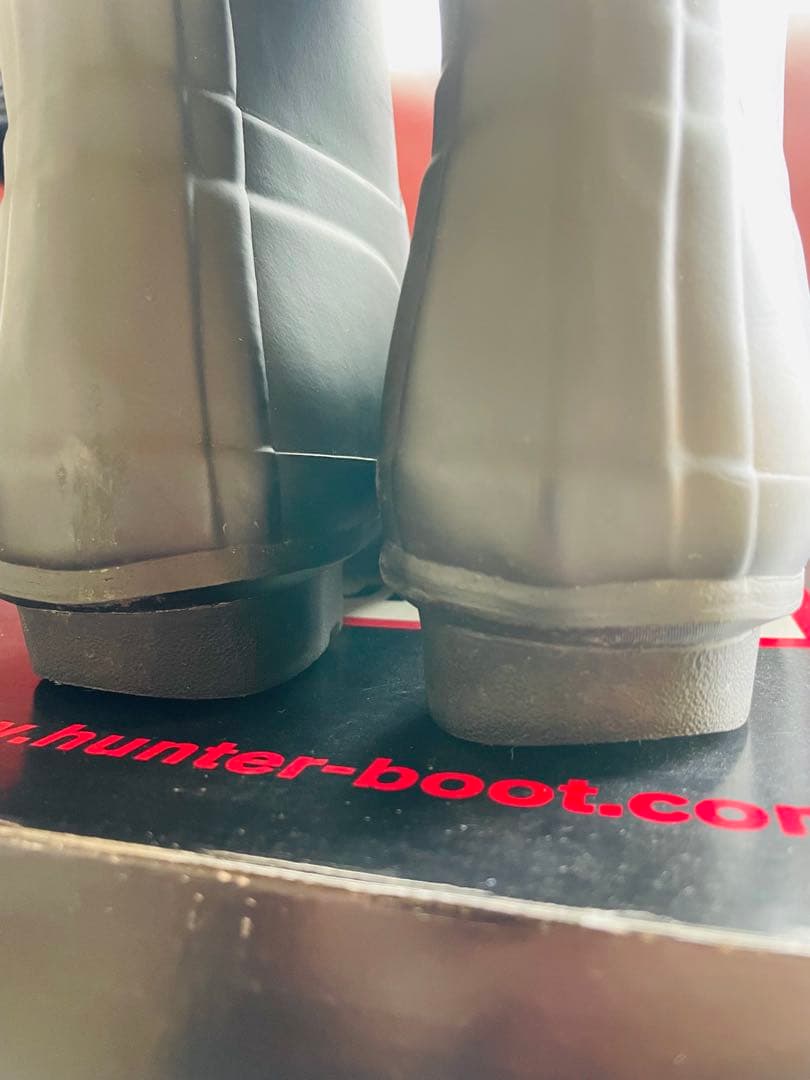 【美品】【正規品】ロングレインブーツ25cm〜25.5cm ハンターブ
