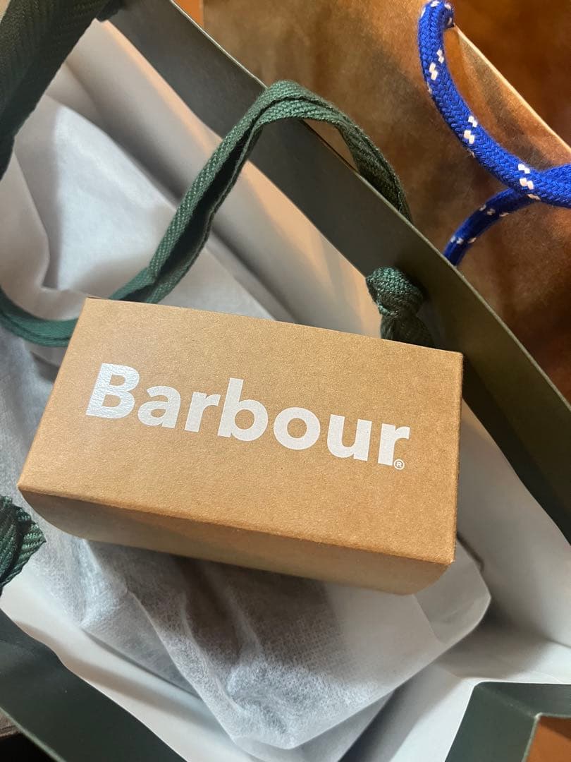 Barbourバブアー 限定バッグチャーム 新作ノベルティ - メルカリ