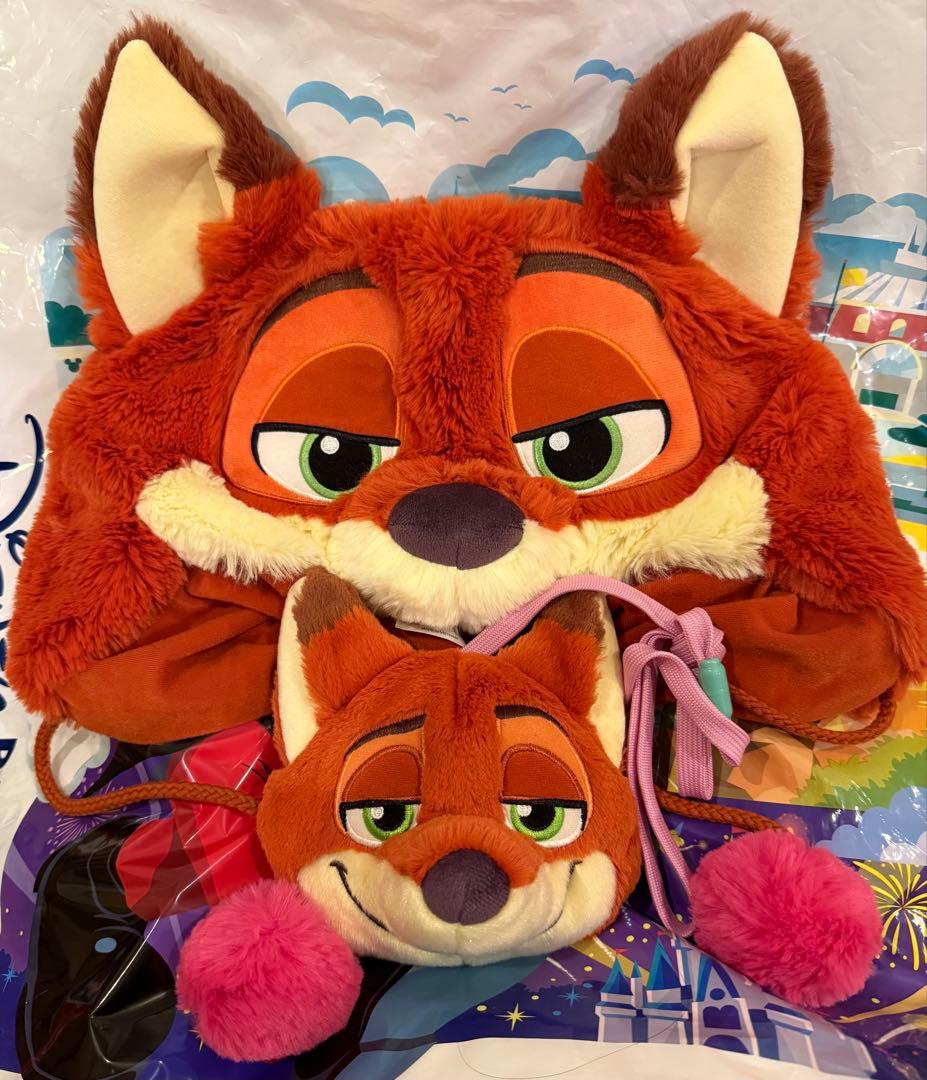 東京ディズニーリゾート ニック ファンキャップ ショルダーバッグ セット