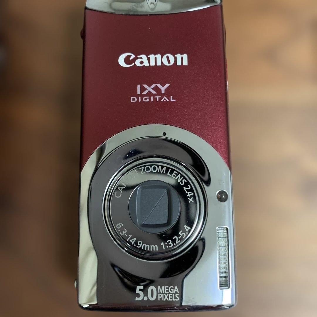 Canon IXY Digital L3 レッド 本体と付属品 - メルカリ