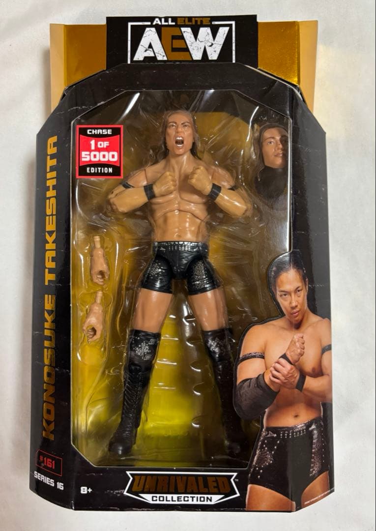 AEW Unrivaled 竹下幸之介 5000体限定 新品 - メルカリ