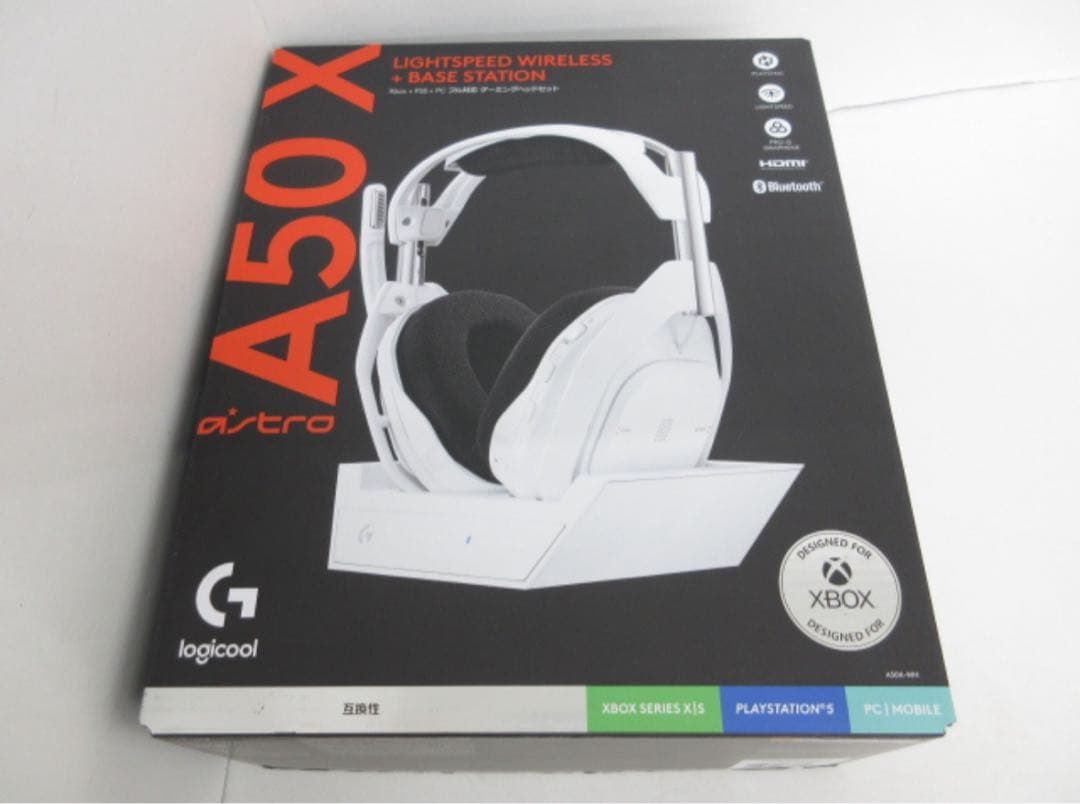 【新品未開封】Logicool ロジクール A50 X LIGHTSPEED Amazon.co.jp: Logicool G ゲーミングヘッドセット ASTRO A50 X