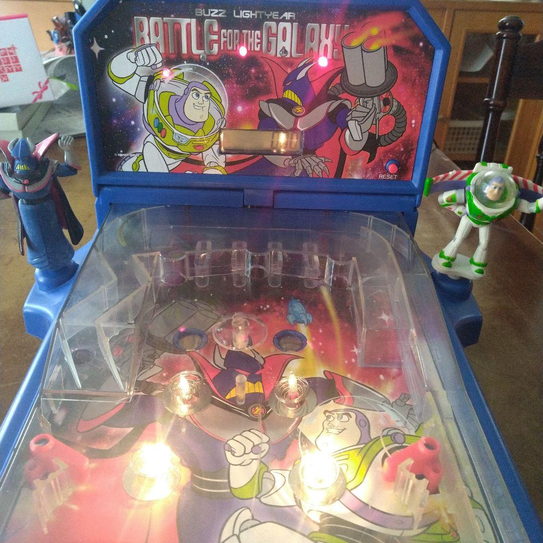 ディズニー 玩具 トイストーリー バズライトイヤー 卓上ピンボール