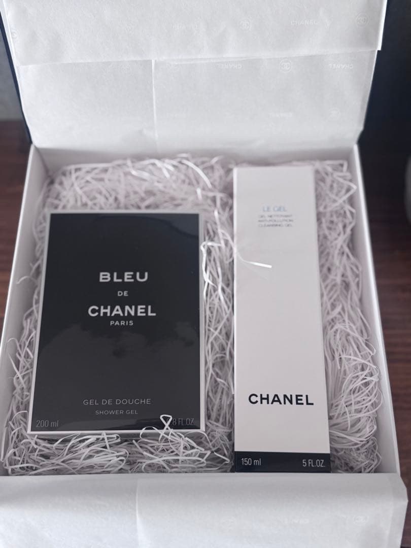 シャネル　ブルードゥシャネル　ボディウォッシュ　ジェルネトワイヤン　セット CHANEL(シャネル) 【ギフトセット】ブルー ドゥ シャネルアフターシェ
