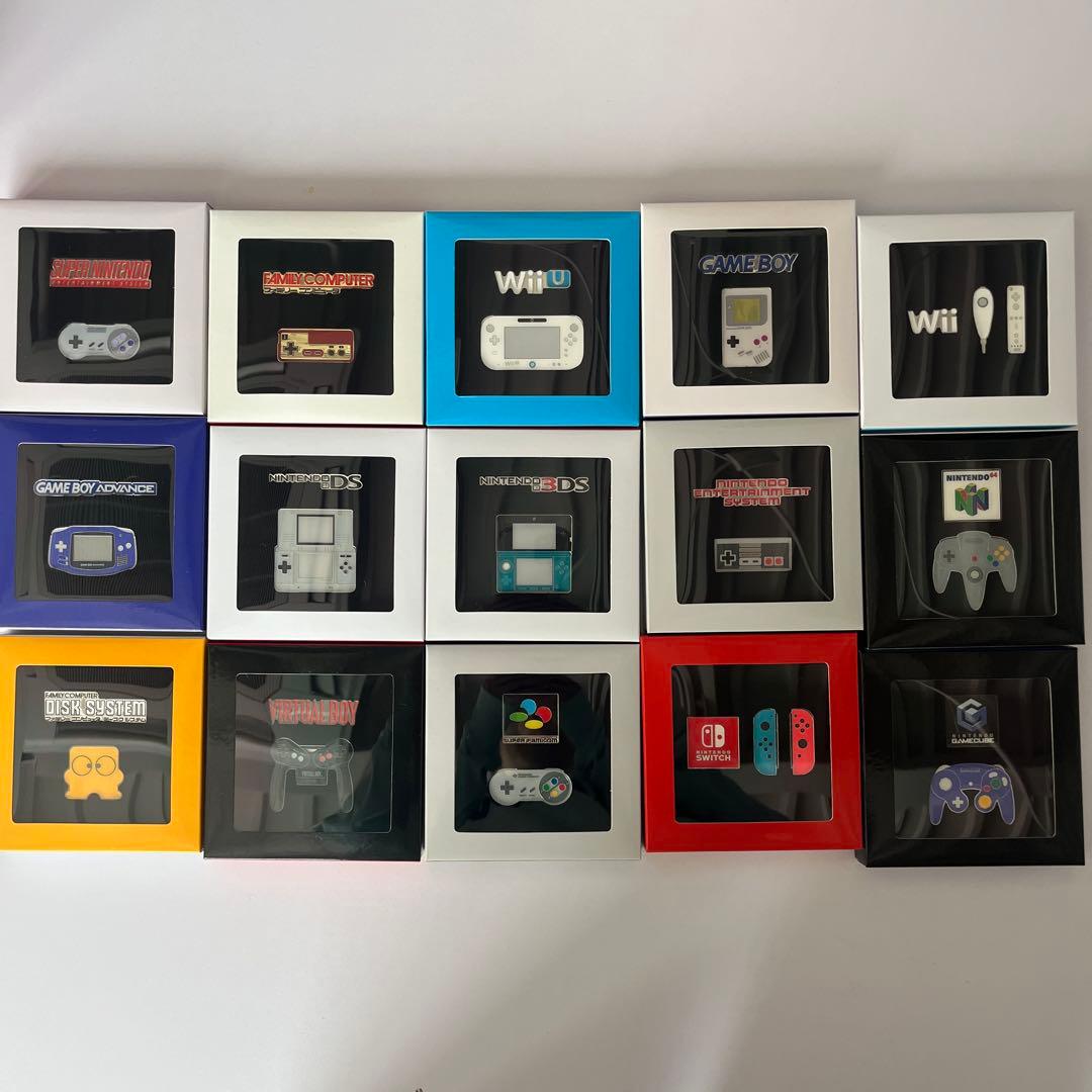 Nintendo ニンテンドーミュージアム ピンズセット フルコンプ - メルカリ