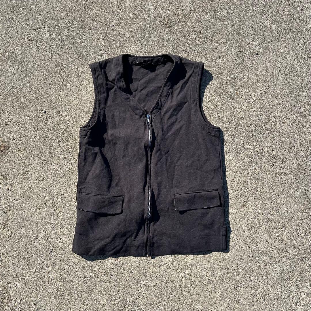 COMME des GARÇONS HOMME PLUS ブラックベスト 中古・古着通販】COMME des GARCONS HOMME PLUS (コムデギャルソンオム