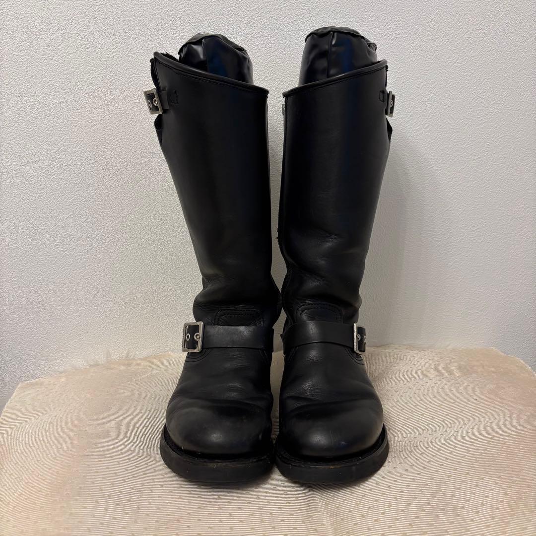 ハーレーダビッドソン エンジニアブーツ ブラック 38(24~24.5cm)