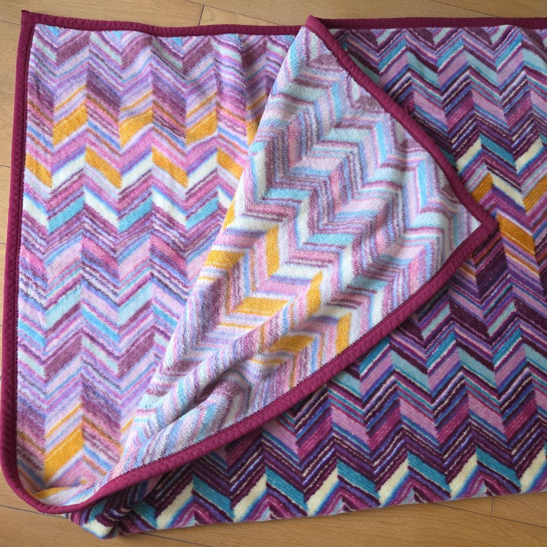 MISSONI ミッソーニ アクリル毛布 アクリル100% シングル - メルカリ