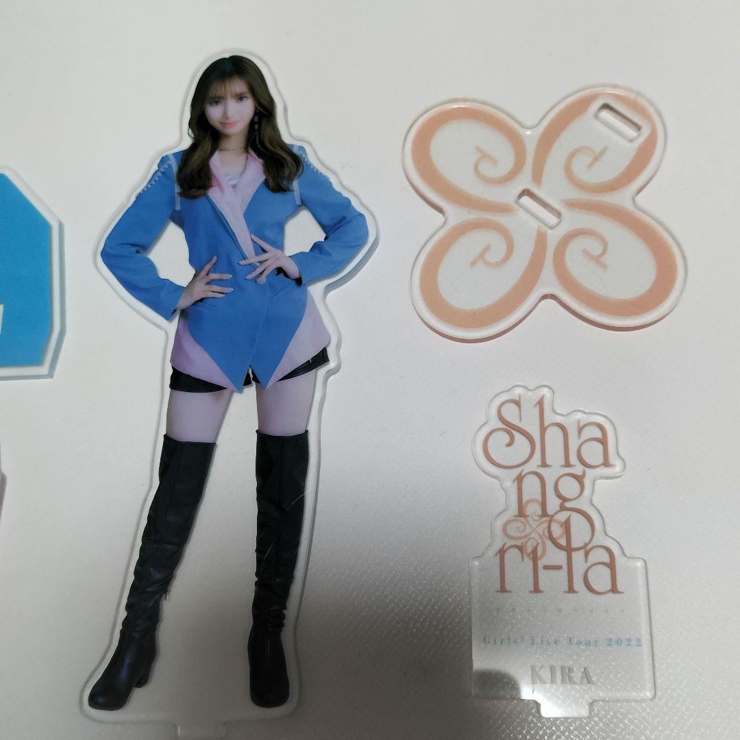 Girls2 山口綺羅【KIRA】 ビッグアクリルスタンドセット 4個 中古