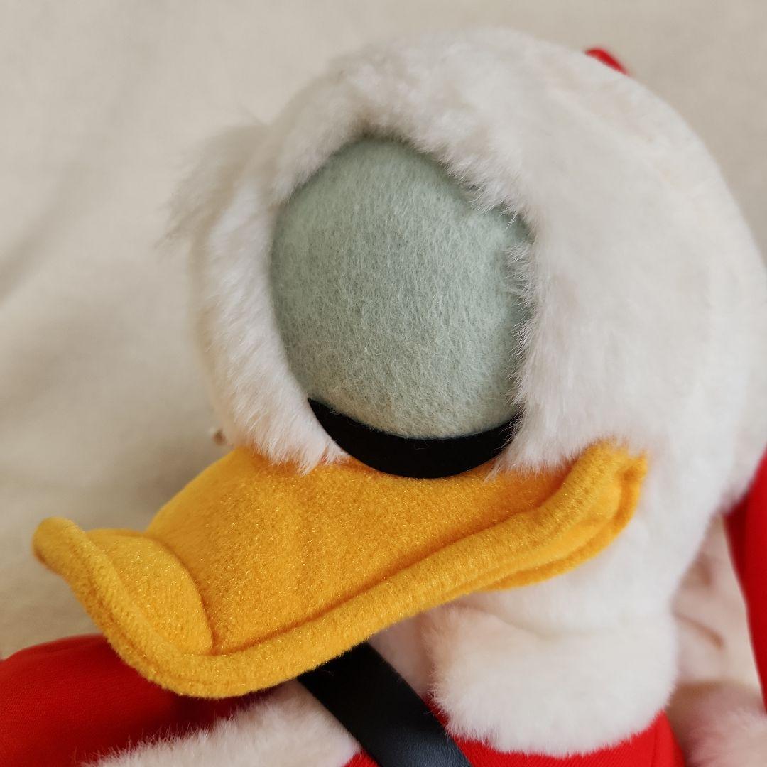 ドナルドダック クリスマス ぬいぐるみ サンタクロース レトロ - メルカリ
