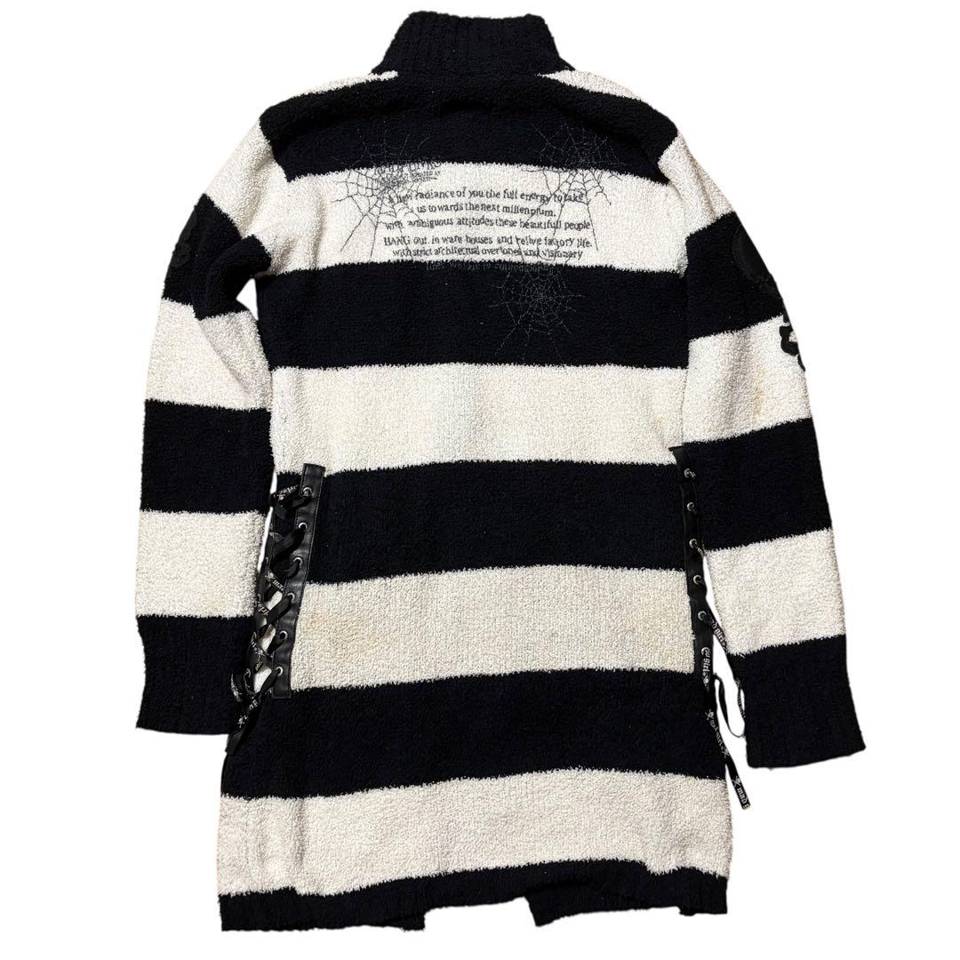 y2k MAD PUNKS ロング ボーダー パンク グランジ スカル - メルカリ