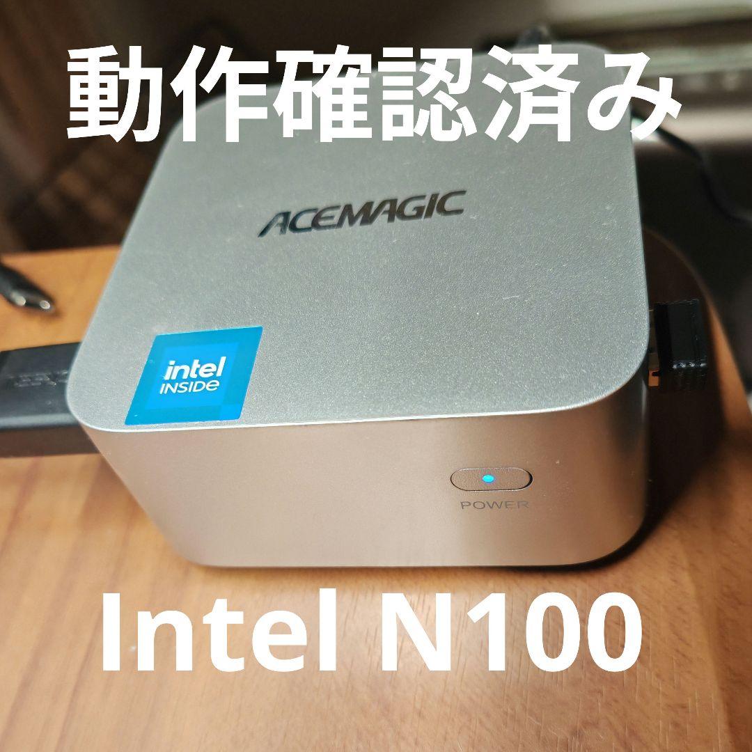 正常品 ACEMAGIC T8PLUS Intel N100 12GB ミニPC Acemagic T8 Plus N100レビュー：HDMI 3ポート搭載のN100ミニPC【PR