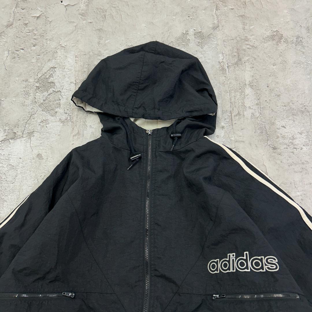 90s アディダス adidas 中綿入 トラックジャケット トレフォイル XL