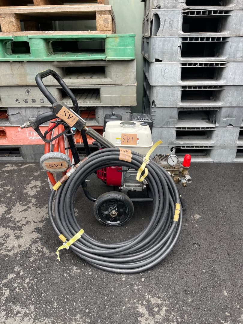 スーパー工業 エンジン式高圧洗浄機 SEC-1310-2N　セット SEC-1310-2N | コンパクト&カート型 | 高圧洗浄機 | 製品情報 | 高圧