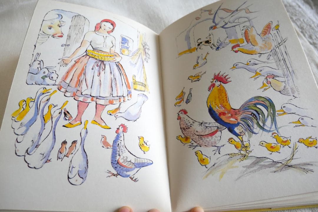 洋書：チェコの民話と詩歌の美しい古書 『Cesky rok』4冊セット