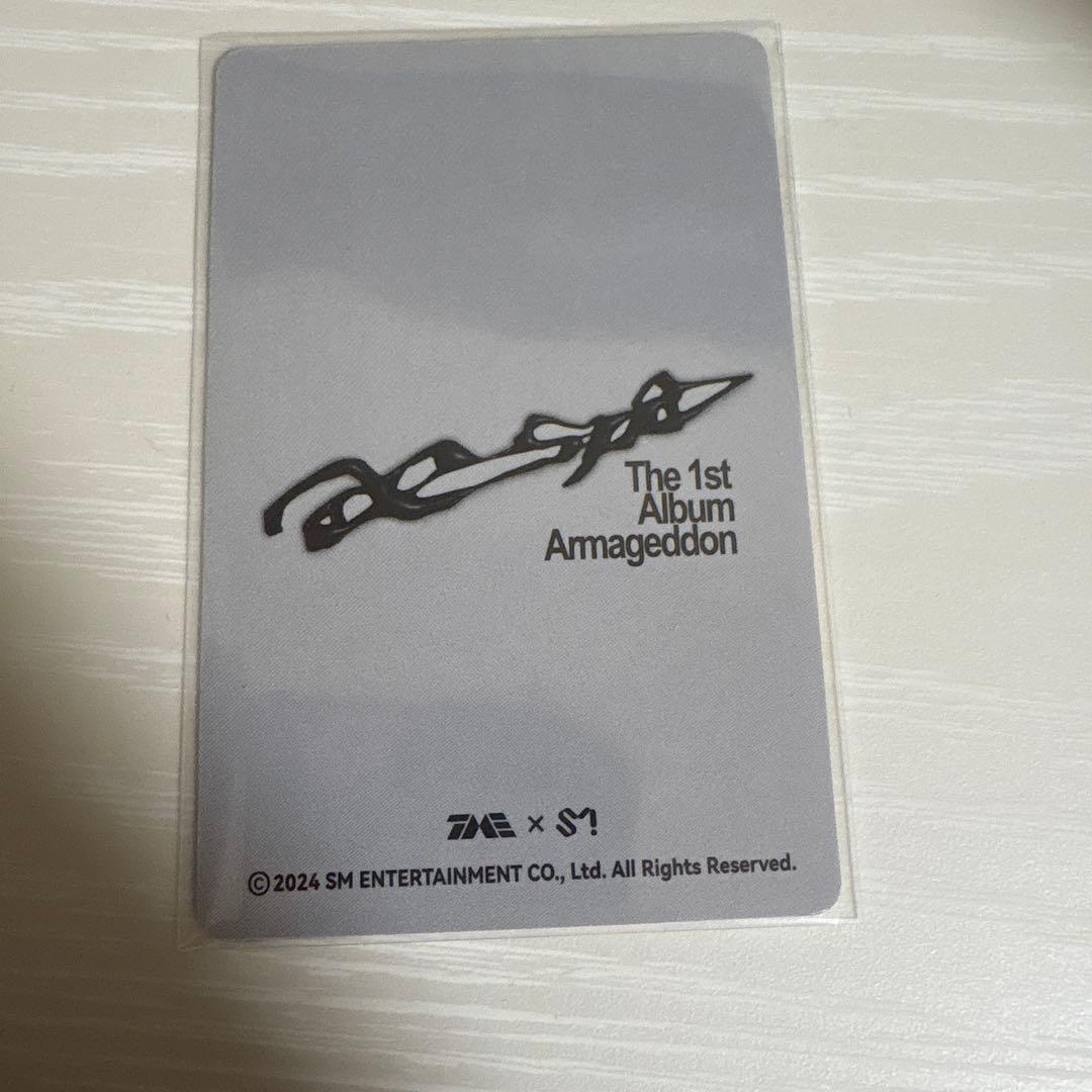 aespa ニンニン Armageddon 中華qqmusic 4星 トレカ - メルカリ