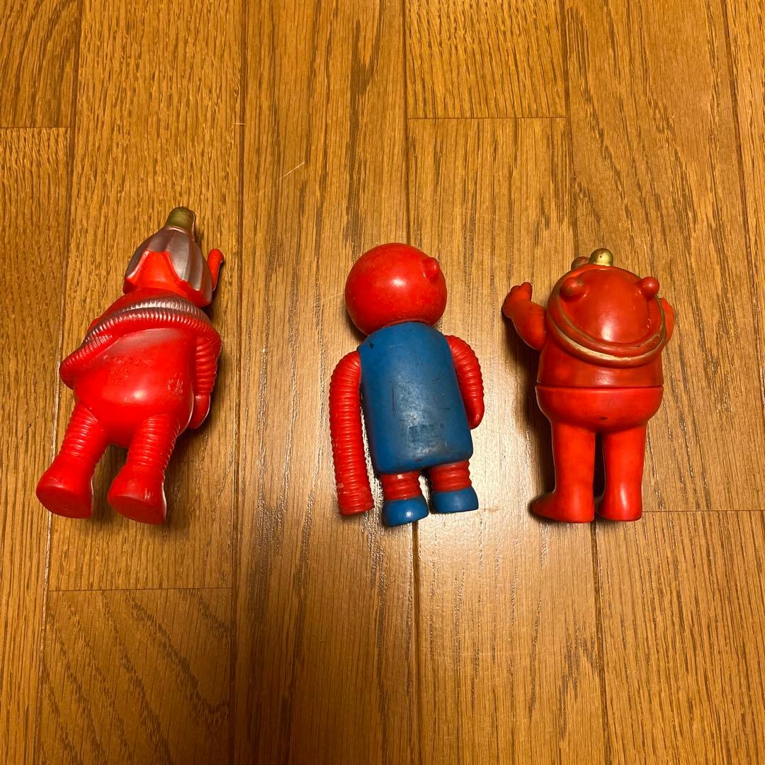 昭和ソフビ 】ロボコン ロボパー/ロボショー/ロボドロ