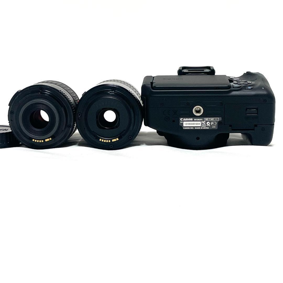 初心者も安心❣️ Canon EOS Kiss X5 Wズームセット USM搭載