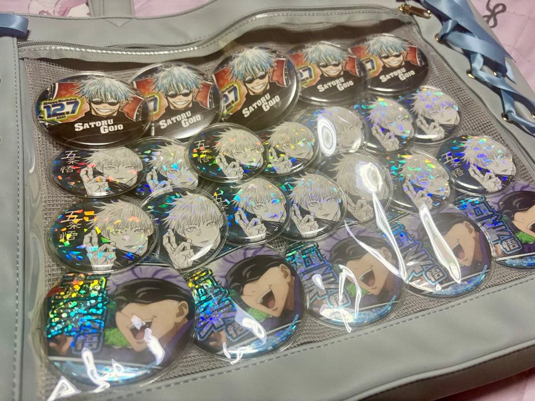 呪術廻戦 五条悟 痛バ 痛バッグ WEGO Lサイズ - メルカリ